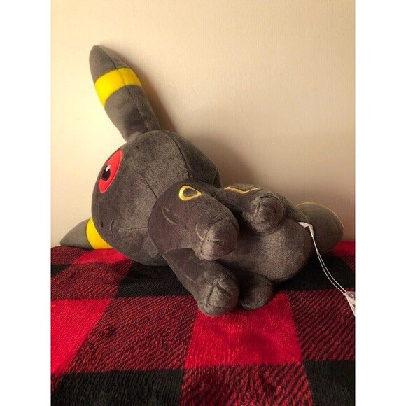 2019 Umbreon Banpresto Bandai Pokemon Color Series Plush 10.5" Japan Import Cute - Picture 7 of 10